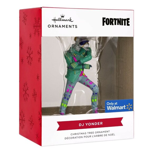 Hallmark Fortnite DJ Yonder Figurine Decorative Christmas Tree Ornament - Picture 2 of 7